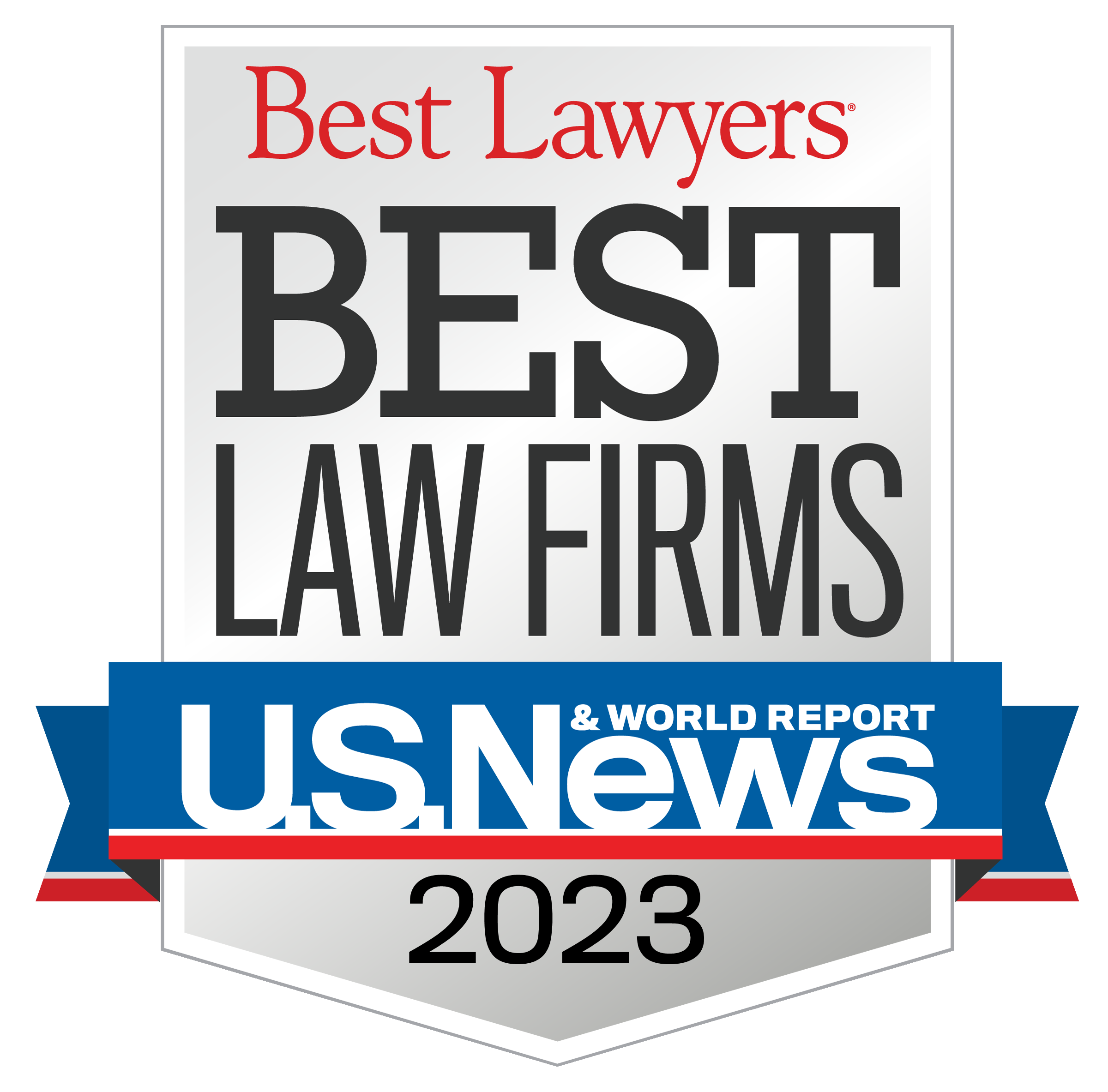 Best Law Firms 2023 Standard Badge