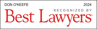 Best Lawyers Logo 2023 Best Lawyers Don OKeefe 1