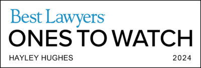 Best Lawyers Logo 2023 Ones to Watch Hayley Hughes 1