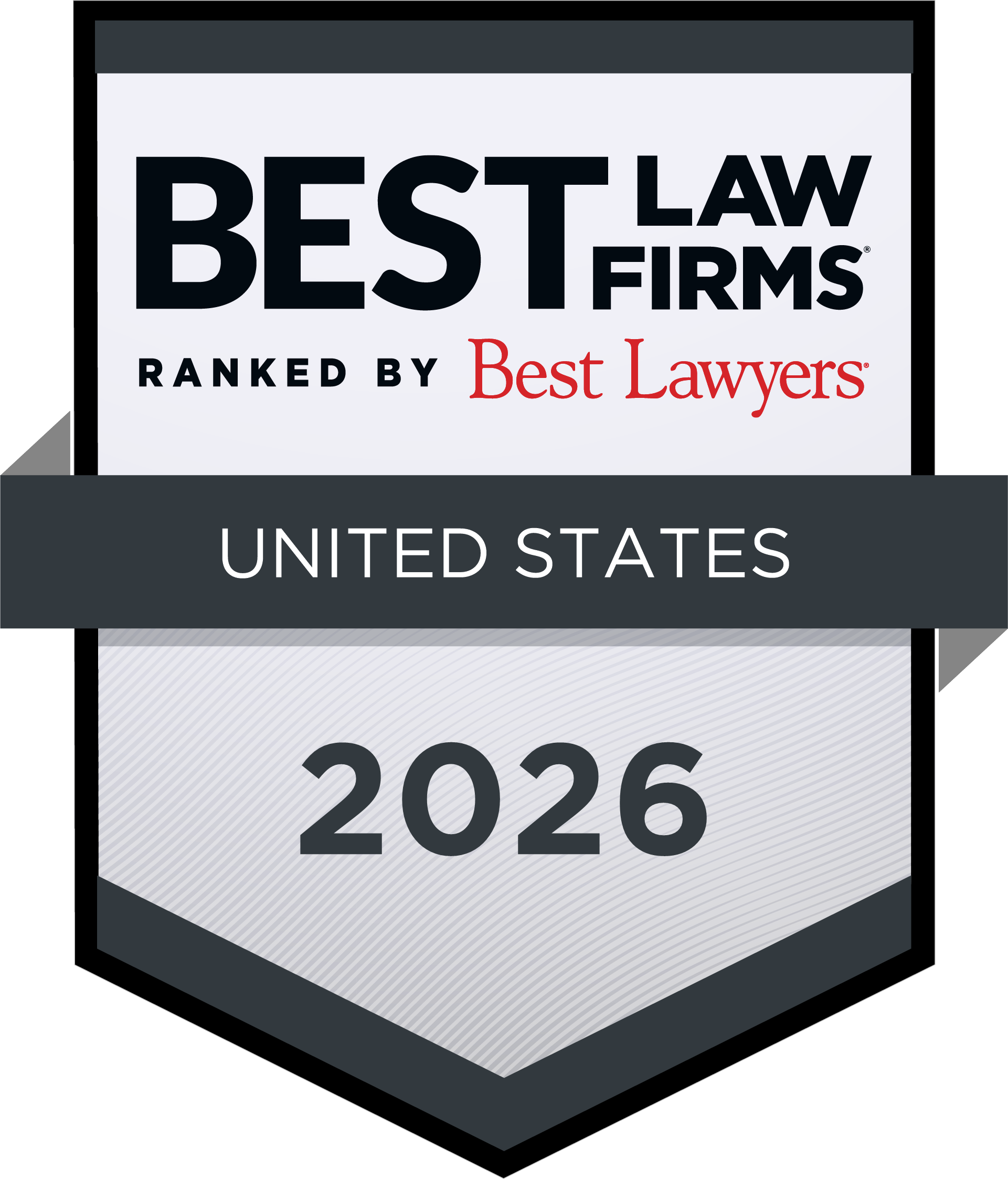 Best Law Firms 2026 Standard Badge