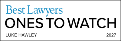 Ones To Watch Lawyer Logo Luke Hawley